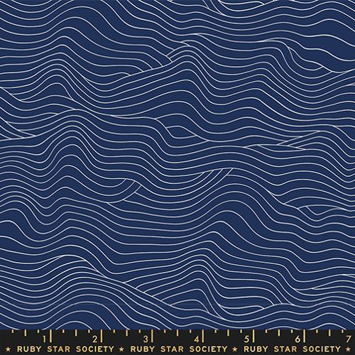Water by Ruby Star Collaborative : Wavelength - Navy RS5129 17
