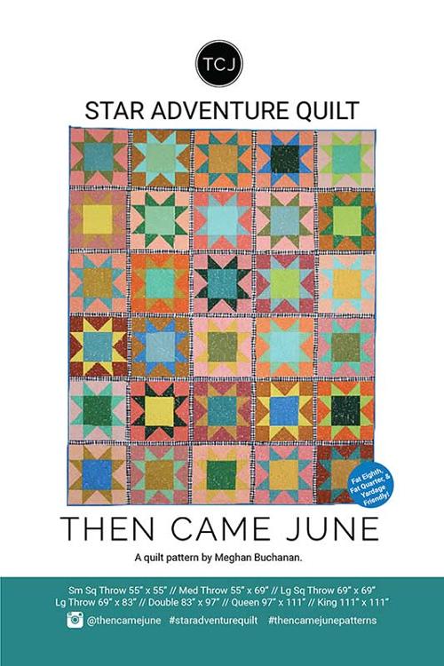Favorite Flowers by Ruby Star Collaborative: Star Adventure Quilt Kit (Estimated Ship Date Aug. 2024)