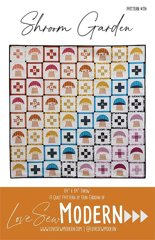 Shroom Garden Quilt Pattern