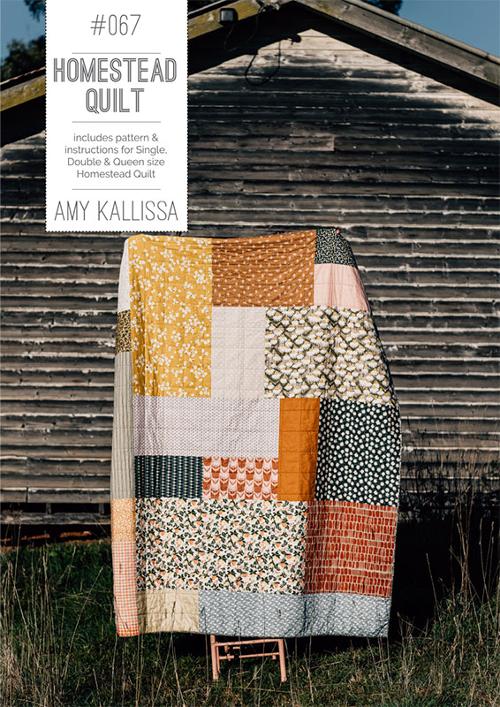 Homestead Quilt Pattern by Amy Kallissa