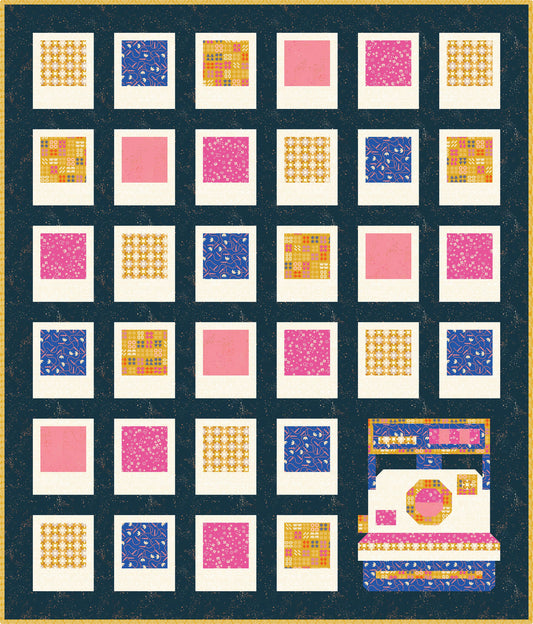 Woodland Park by Rashida Coleman Hale: Snap Happy Quilt Kit (Estimated Arrival Date Jan.2025)