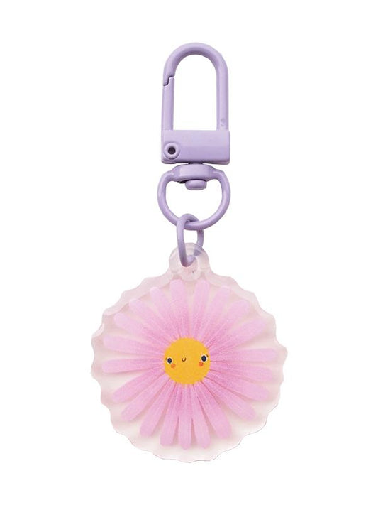 Zipper Charm Purple Aster