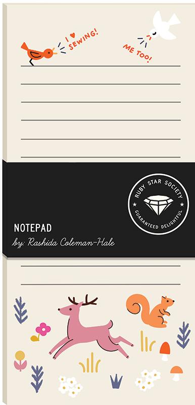 Woodland by Rashida Coleman Hale :Notepad Woodland RS 7080 (Estimated Arrival June 2024)