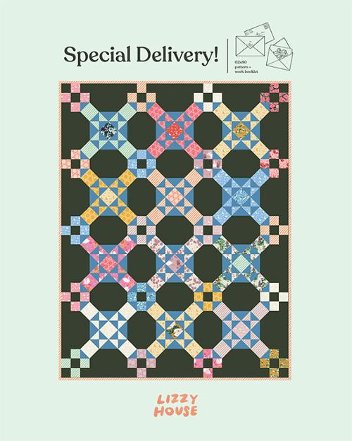 Love Letters by Lizzie House : Special Delivery Quilt Kit (Estimated Arrival Jan. 2025)