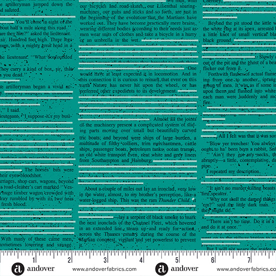 Scrawl by Giucy Giuce : Redacted Redux Cyan A-1213-T