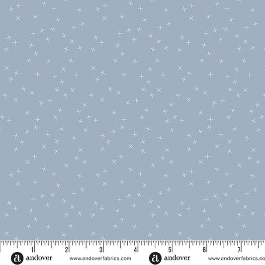 Crisscross by Andover Fabrics - Periwinkle A1345-B4 (Estimated Arrival Date- January 2025)