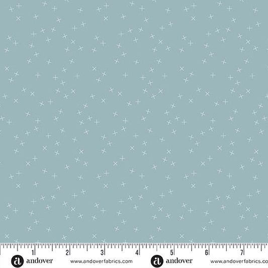 Crisscross by Andover Fabrics - Robins Egg A1345-B (Estimated Arrival Date- January 2025)