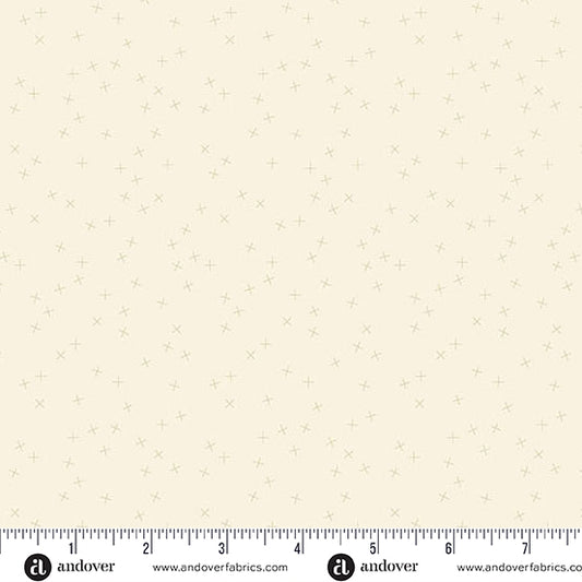 Crisscross by Andover Fabrics - Eggshell A1345-L (Estimated Arrival Date- January 2025)