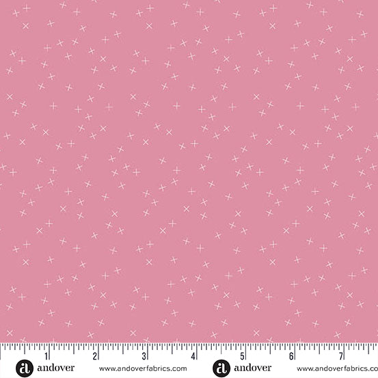 Crisscross by Andover Fabrics - Pink Lemonade A1345-LE (Estimated Arrival Date- January 2025)