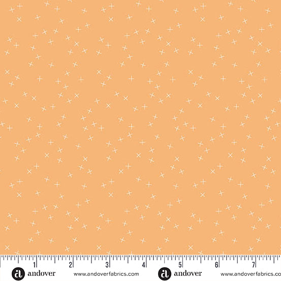 Crisscross by Andover Fabrics - Creamsicle A1345-O (Estimated Arrival Date- January 2025)