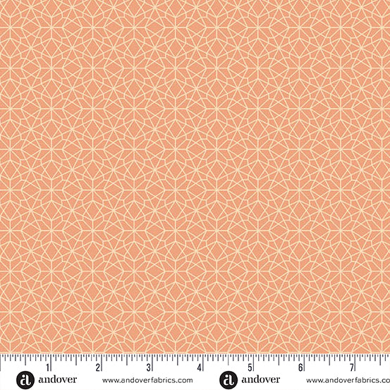 Conway Cottage by Karen Lewis Textiles : Atellier Peach A1420-O (Estimated Arrival April 2025)