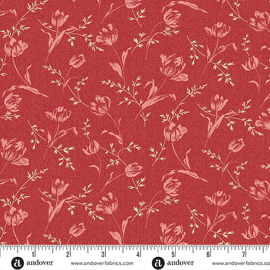 Lighthouse by Laundry Basket Quilts - Bindweed Red Roof A1476-R (Estimated Arrival- Feb. 2025)