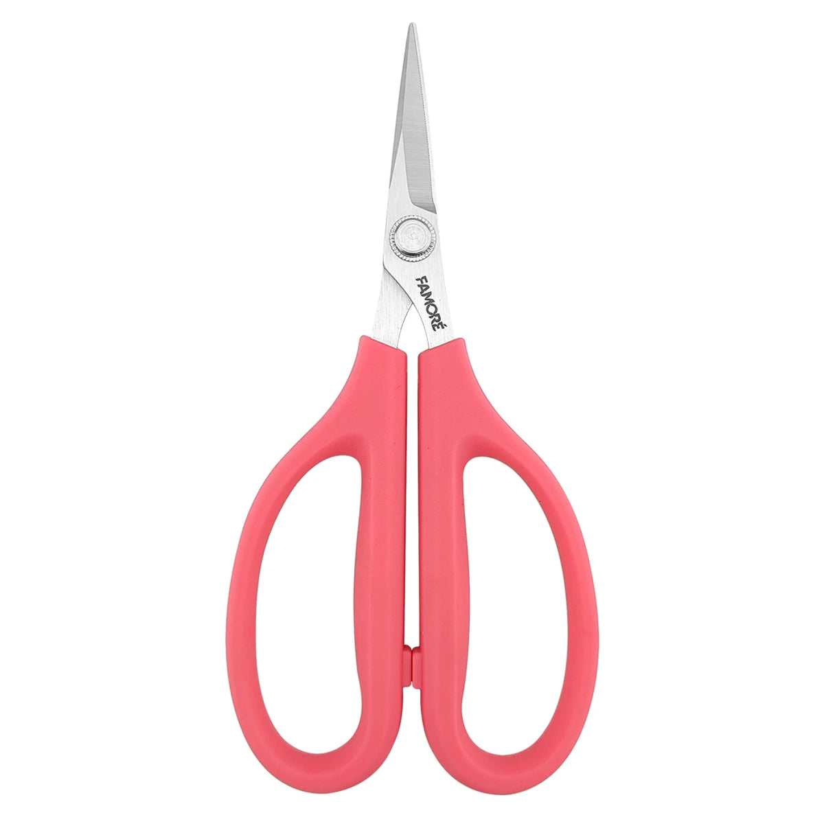 Very Sharp Scissor with Large Pink Comfort Handles 6-1/4in