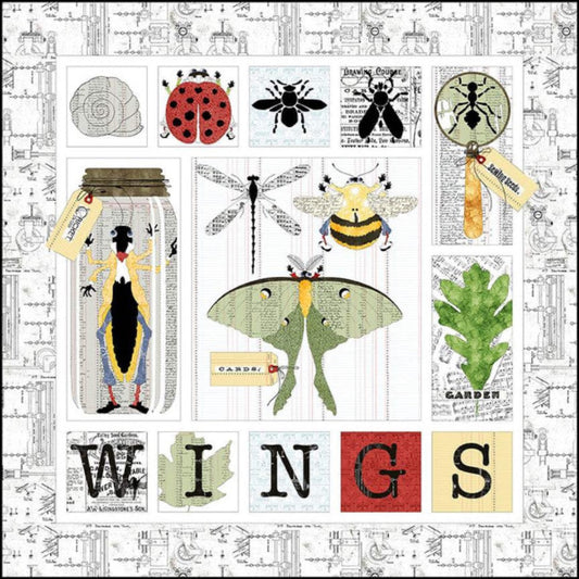 In the Wings Activity Quilt par J. Wecker Frisch Kit en boîte