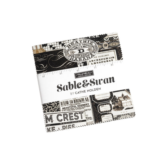 Sable Swan by Cathe Holden : Charm Pack (Estimated Ship Date Aug. 2024)