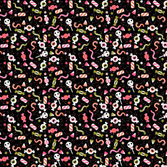 Not Scary by Poppie Cotton : Gooey Sweets Black