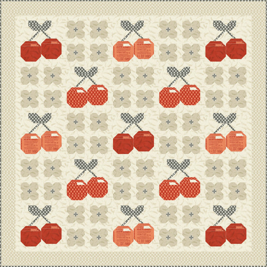 Farmstead by Stacy Iest Hsu - Cherries Jubilee Quilt Kit (Estimated Arrival Nov. 2024)