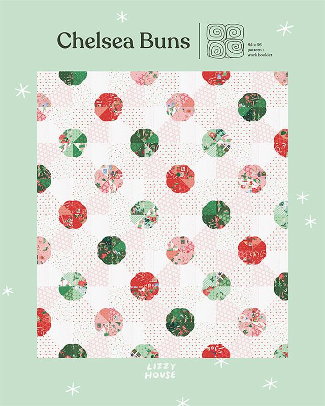 Tiny Christmas by Lizzy House - Chelsea Buns Quilt Kit (Estimated Arrival - June 2025)