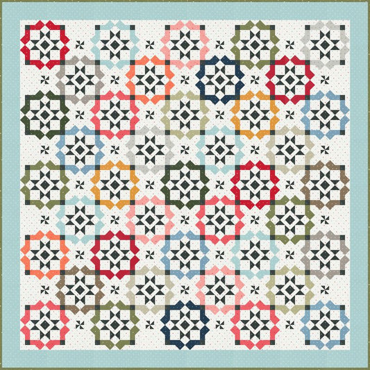 Magic Dot by Lella Boutique : Glam Squad Quilt Kit (Estimated Ship Date Oct. 2024)