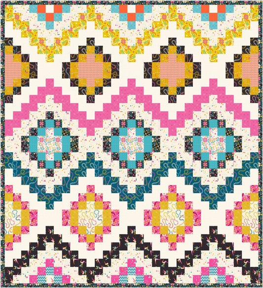 Pivot by Rashida Coleman Hale -  The Stella Quilt Kit