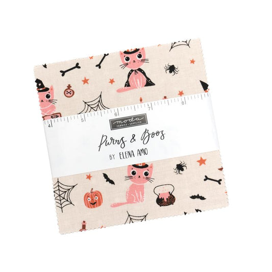 Purrs & Boos by Elena Amo : Charm Pack