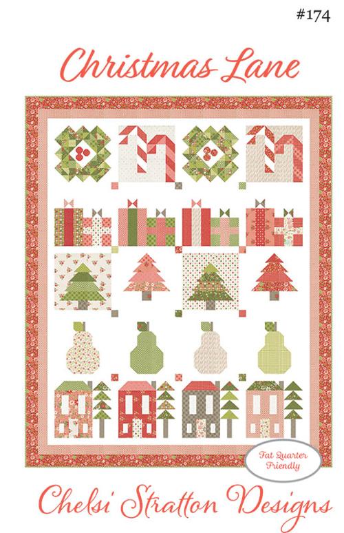 Christmas Lane Quilt Pattern by Chelsi Stratton Designs