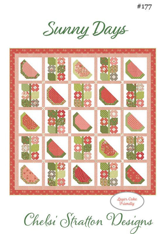 Sunny Days Quilt Pattern by Chelsi Stratton Designs