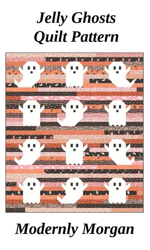Jelly Ghosts Quilt Pattern by Modernly Morgan