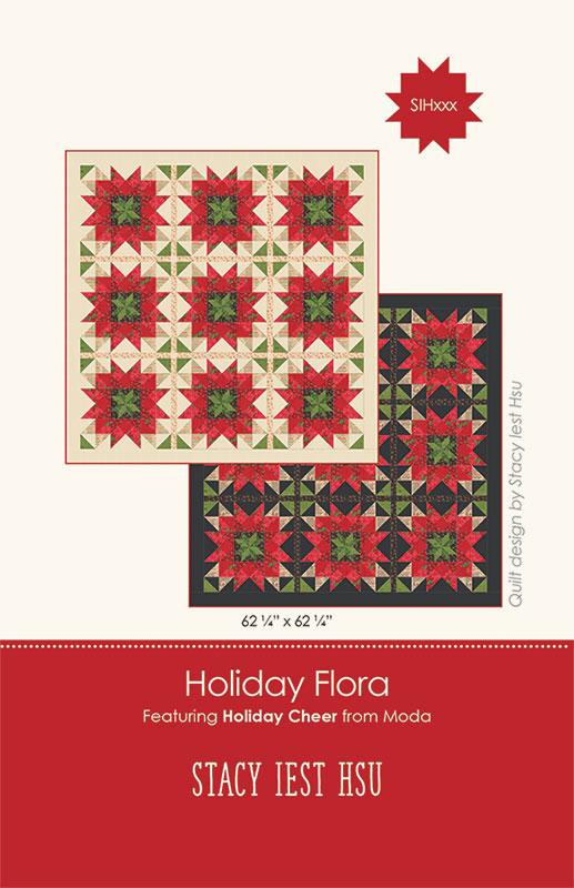 Holiday Flora Quilt Pattern by Stacy Iest Hsu