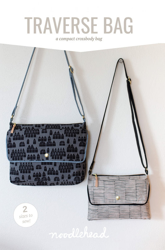 Traverse Bag Compact Crossbody Pattern by Noodlehead