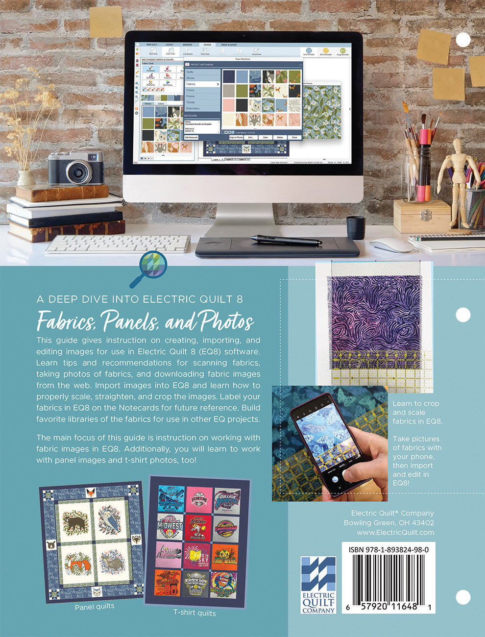 A Deep Dive into Electric Quilt 8: Fabrics, Panels & Photos # B-DDFAB - Special Order