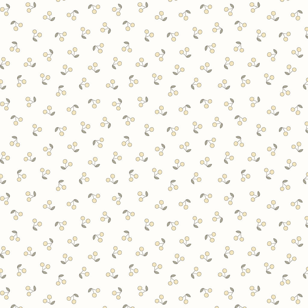 A Fruitful Life by Julia Khimich : Cherries Y4814-1 White