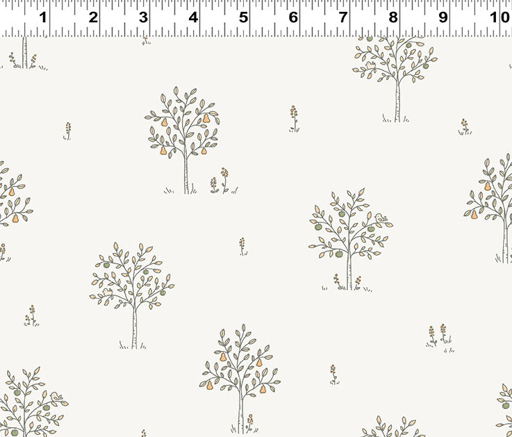 A Fruitful Life by Julia Khimich : Orchard Y4810-1 White