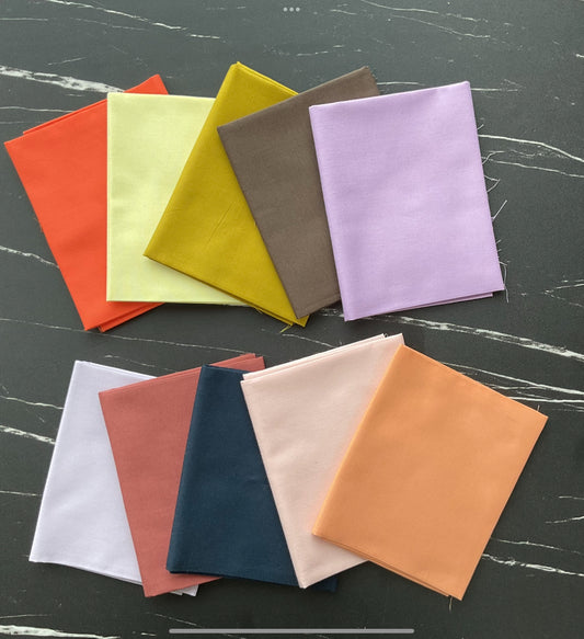 A Sunshine Story by Dutchess Plum : Color Way Coordinated Solid Bundle