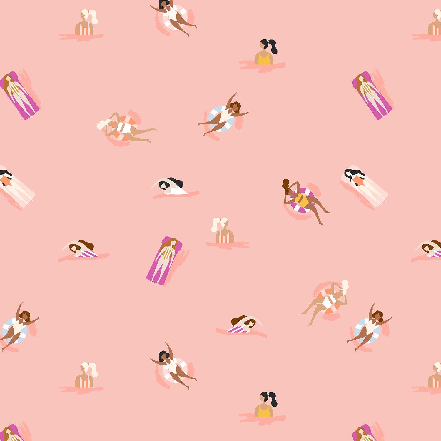 A Sunshine Story by Dutchess Plum ~ Drift Away Catching a Vibe Sunset Swim DP100-SS1