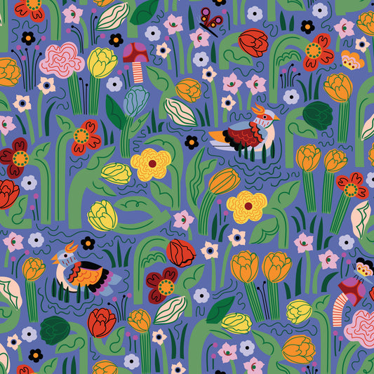 A Tulip Story by Leah Duncan : It's A Small World Blue 229303