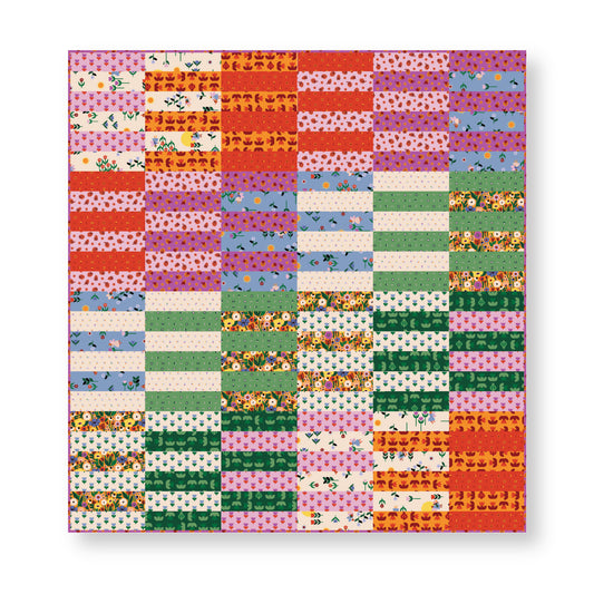 A Tulip Story by Leah Duncan : Just 12 Fat Quarters Quilt Reference