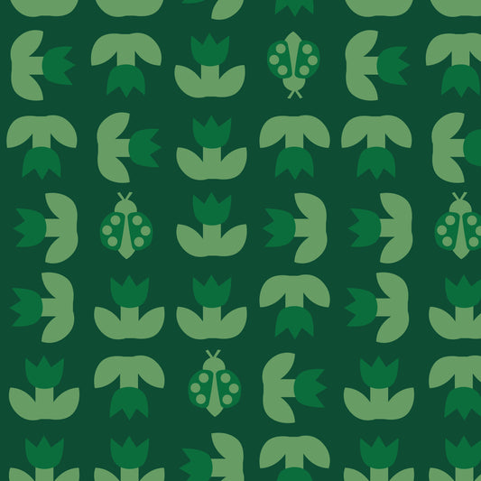 A Tulip Story by Leah Duncan : Ladybird and Tulip Green 229306