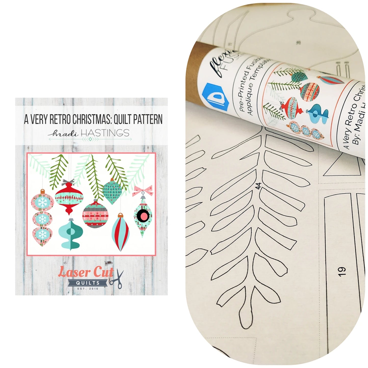 A Very Retro Christmas Appliqué Bundle by Madi Hastings # LCQF896849 - Special Order