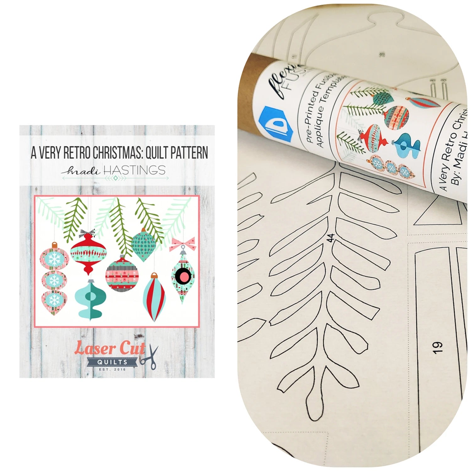 A Very Retro Christmas Appliqué Bundle by Madi Hastings # LCQF896849 - Special Order