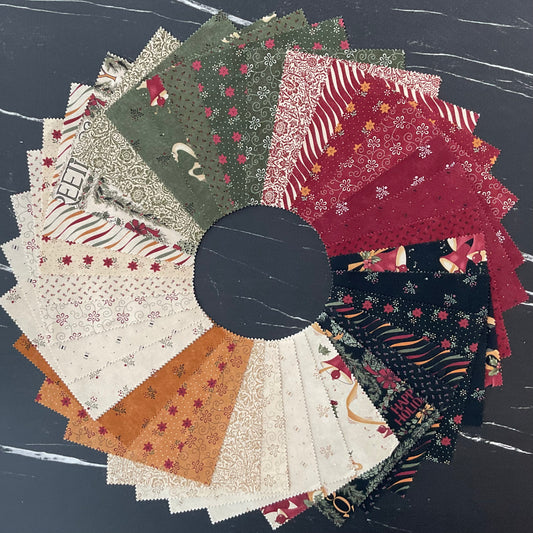 A Vintage Christmas by Kansas Troubles Quilters : Charm Pack