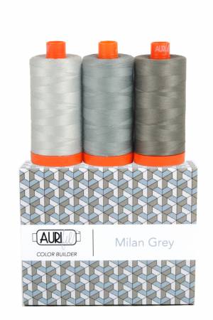 Italian Color Builders Milan Grey  50wt Cotton - Special Order