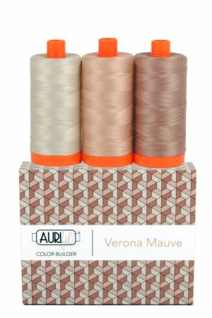 Italian Color Builders Verona Mauve  50wt Cotton - Special Order