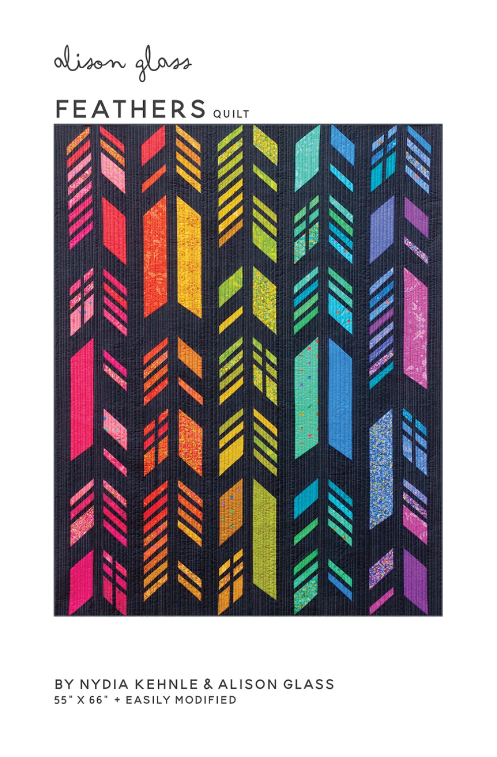 Feathers FPP Quilt Pattern by Alison Glass