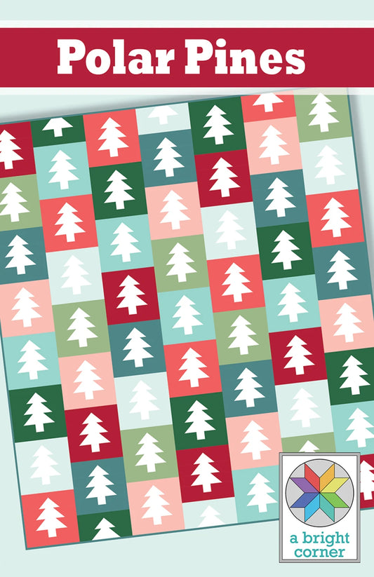 Polar Pines Quilt Pattern by A Bright Corner