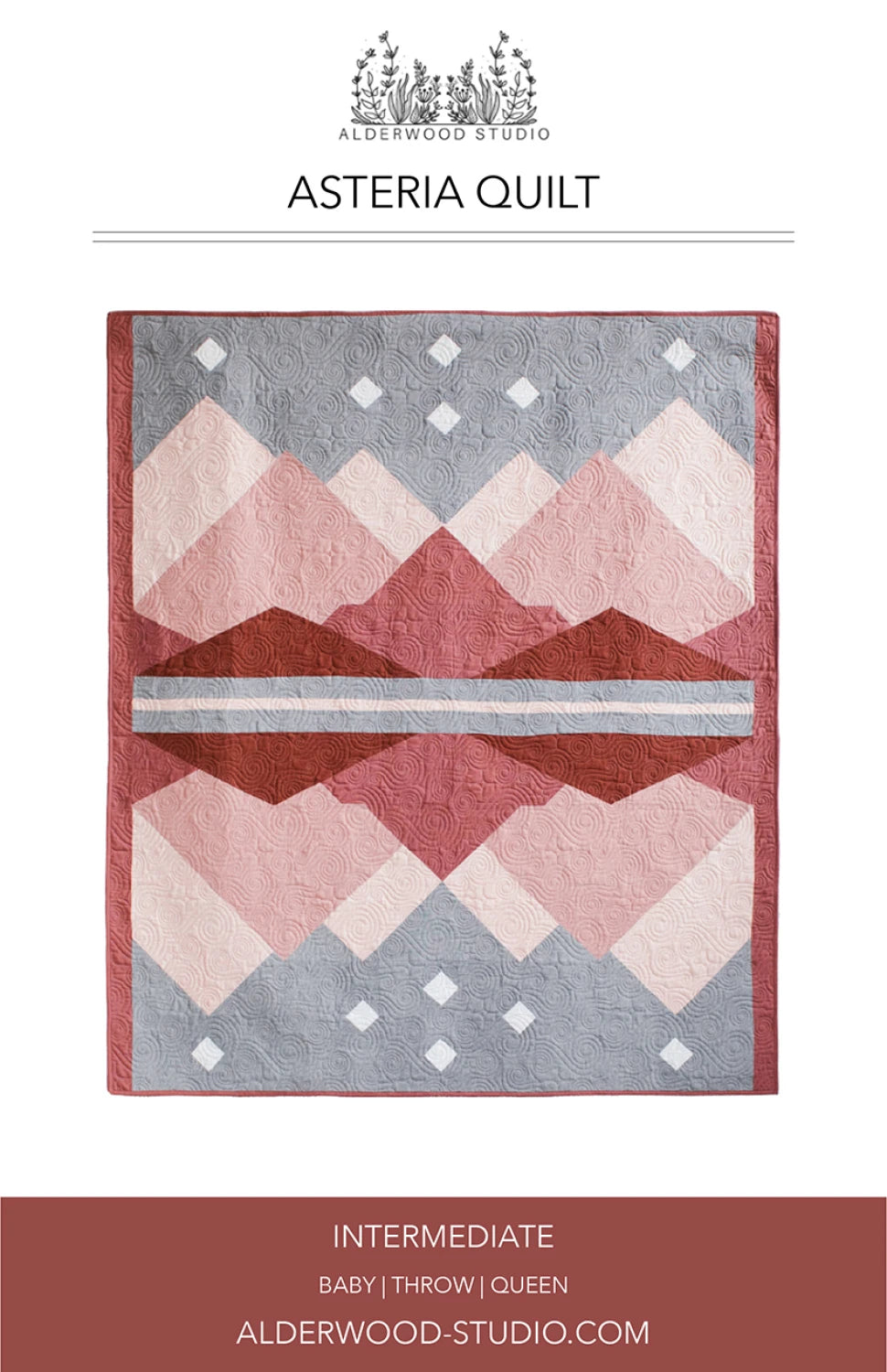 Asteria Quilt Pattern by Alderwood Studio
