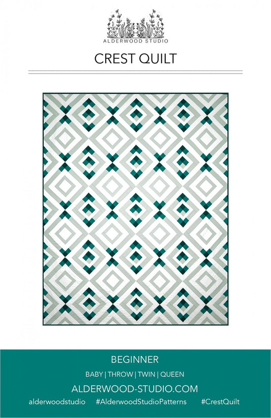 Crest Quilt Pattern # ALD-CREST -Special Order