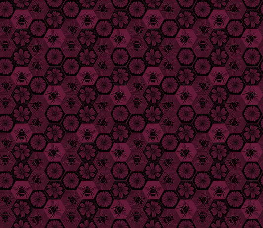 Indelible Ink by Anna Maria Textiles : Busy Mulberry AMT1005-26L