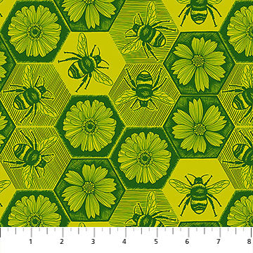 Indelible Ink by Anna Maria Textiles : Busy Citrus AMT1005-71C