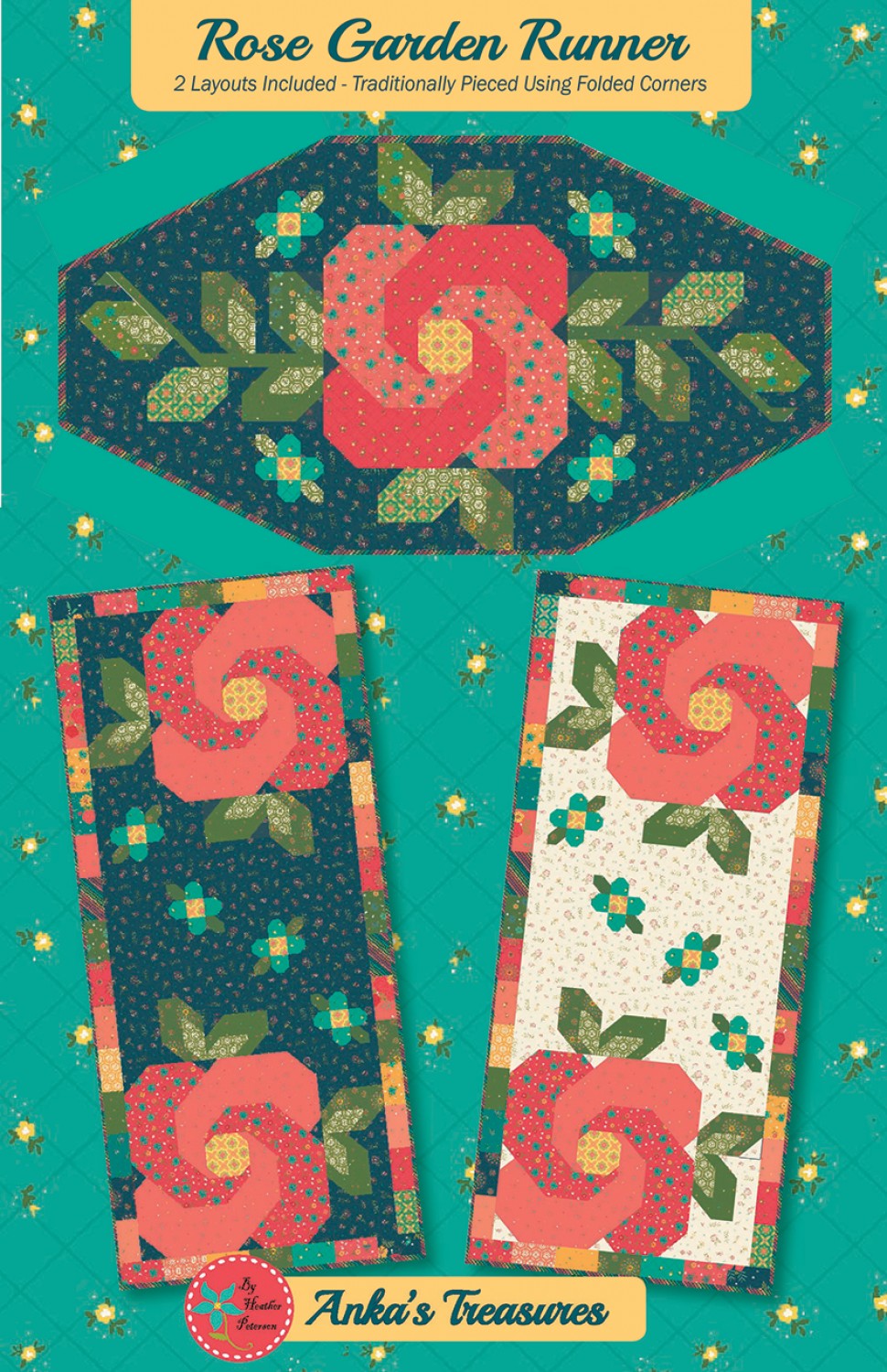 Rose Garden Runner #ANK349 - Special Order